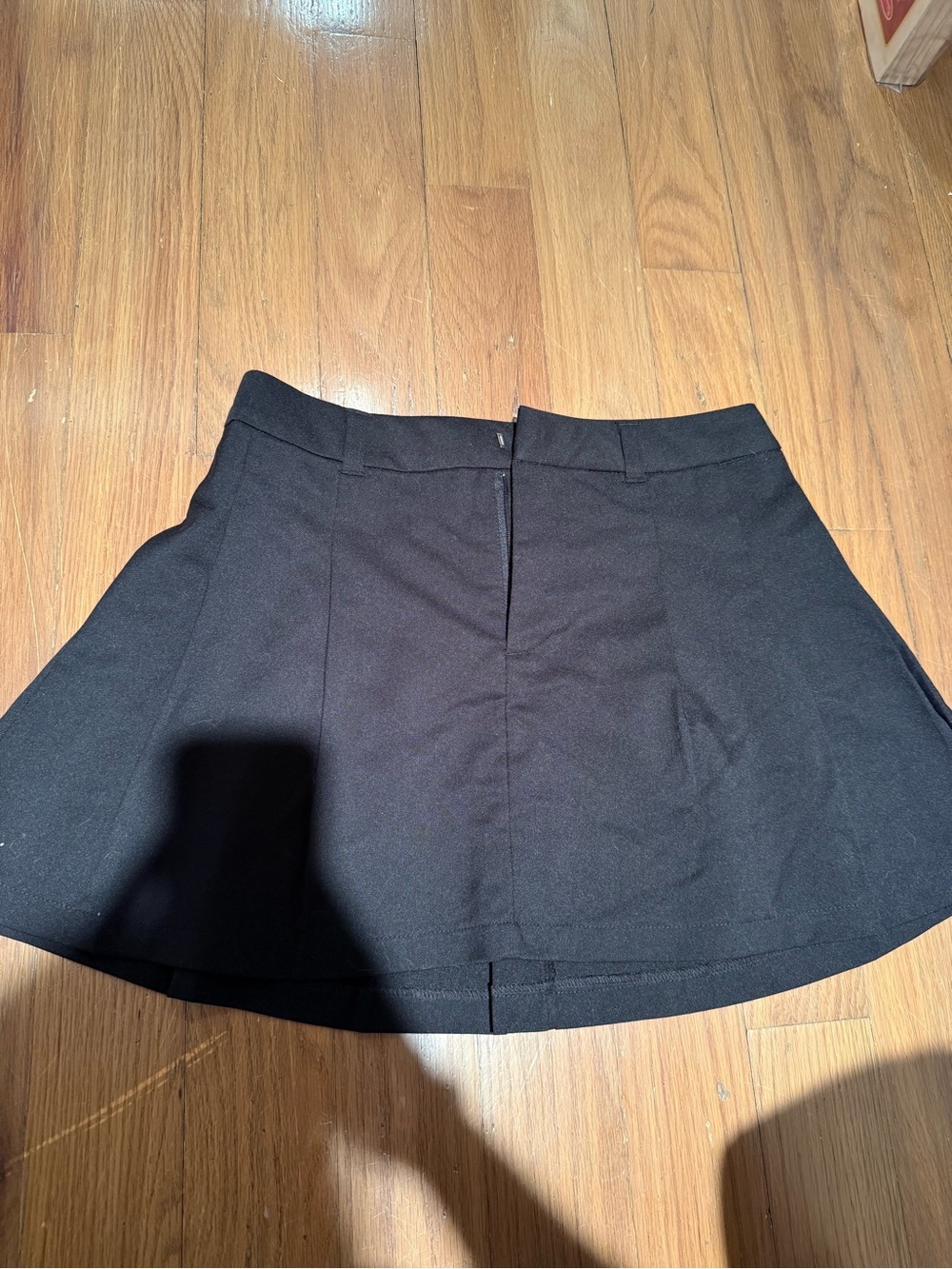 Divided Black A-Line Mini Skirt